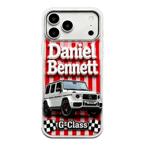 3D Personalised Name Car Phone Cases