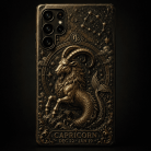Celestial Zodiac 3D Phone Case - Capricorn design
