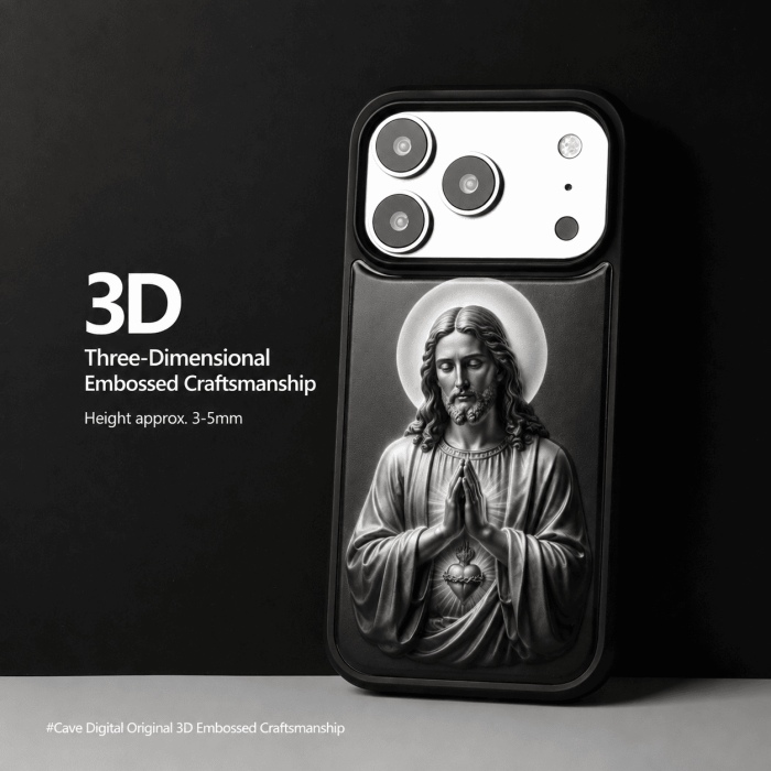 0fc7cb2d66e901f7eb3c5b4fcd0c918e Premium 3D Embossed Christian Phone Cases - view 4