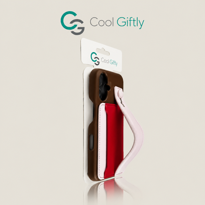2687d9024f0e81a694f8e3a67cde5b7d Wrist Strap Color-Block Card Holder Phone Case for iPhone - wrist strap detail