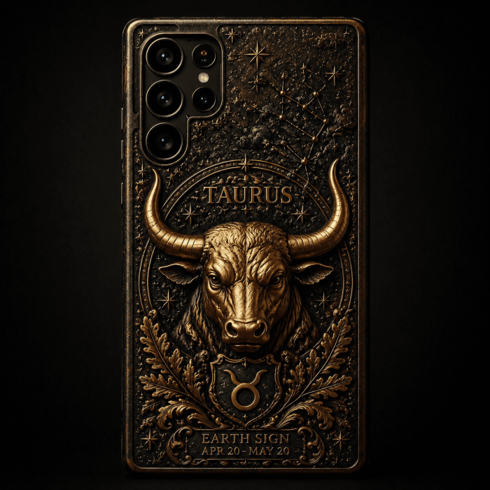 373fd351abf0f4299db207ef45242760 Celestial Zodiac 3D Phone Case - Taurus design