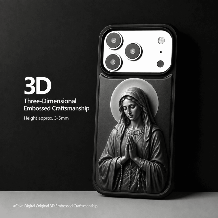 391ed1ca36a387b15e45626d1c565052 Premium 3D Embossed Christian Phone Cases - view 3