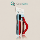 Wrist Strap Color-Block Card Holder Phone Case for iPhone - front view