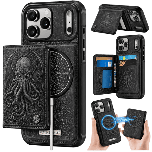 Cthulhu Magnetic Wallet Phone Case