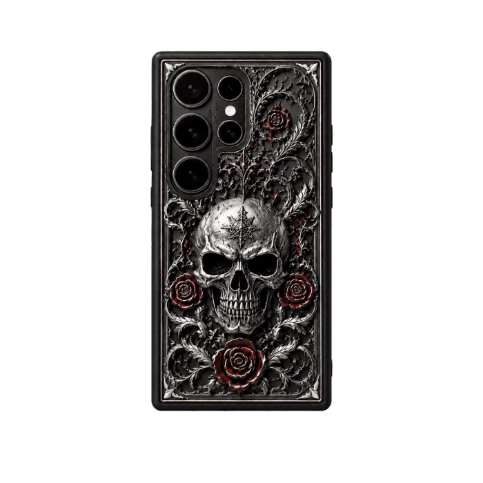 ab9c72ffa198bef6e1e0c640a94a33ef Halloween Edition: Gothic Skull & Blood Rose Case