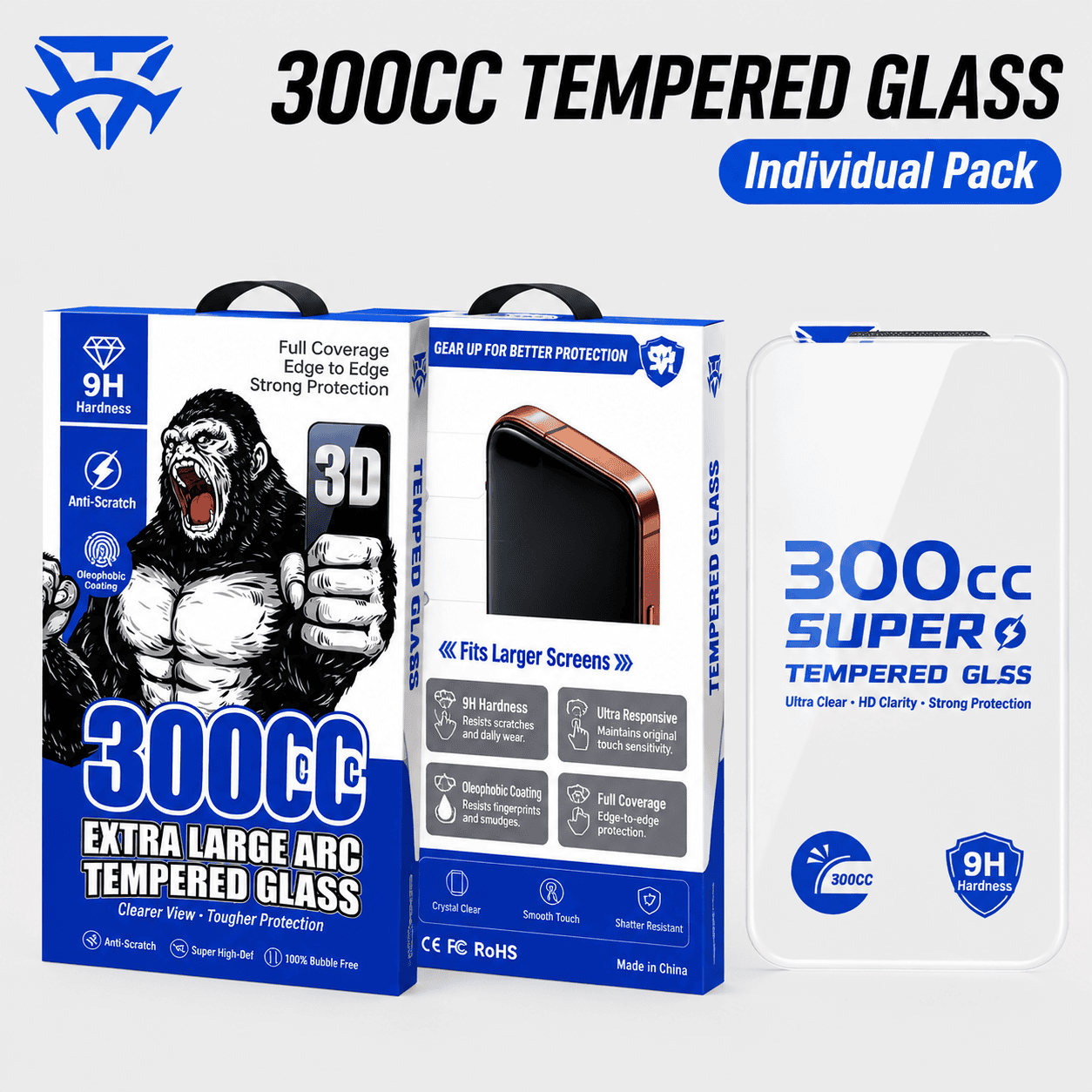 AR Anti-Reflective Tempered Glass Screen Protector - view 1