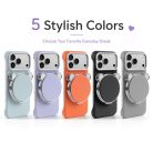 Genuine Leather Magnetic Makeup Mirror Stand Phone Case - view 7