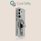 Premium Ring Holder Card Slot Clear Phone Case - view 3