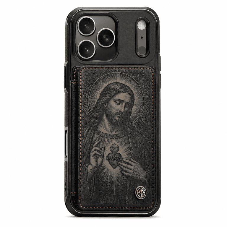 Sacred Grace Leather Phone Case Review: Faith Meets Everyday Carry